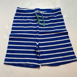 Baby Boden Blue & White Stripe Shorts
